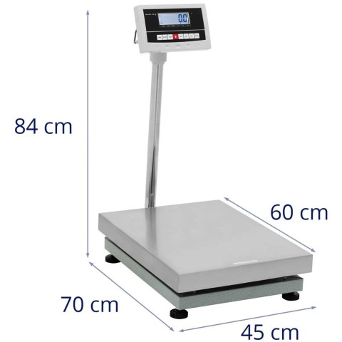 Waga platformowa magazynowa 45 x 60 cm 300 kg / 0.01 kg Steinberg Systems
