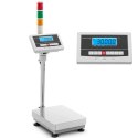 Waga platformowa magazynowa z kolumną sygnalizacyjną świetlną LCD 30 kg / 0.001 kg Steinberg Systems