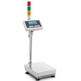 Waga platformowa magazynowa z kolumną sygnalizacyjną świetlną LCD 30 kg / 0.001 kg Steinberg Systems