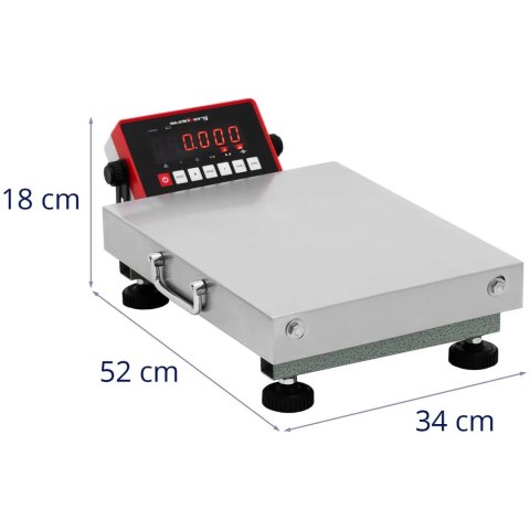 Waga platformowa przemysłowa 30 x 40 cm 30 kg / 0.005 kg Steinberg Systems