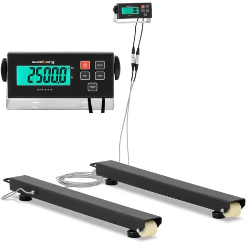 Waga płozowa belkowa paletowa LCD 2500 / 0.5 kg 1000 x 100 mm Steinberg Systems