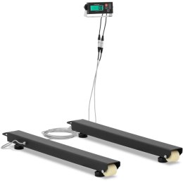 Waga płozowa belkowa paletowa LCD 2500 / 0.5 kg 1000 x 100 mm Steinberg Systems
