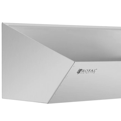 Wanna pojemnik blacha na frytki ze stali nierdzewnej 80 x 30 cm Royal Catering