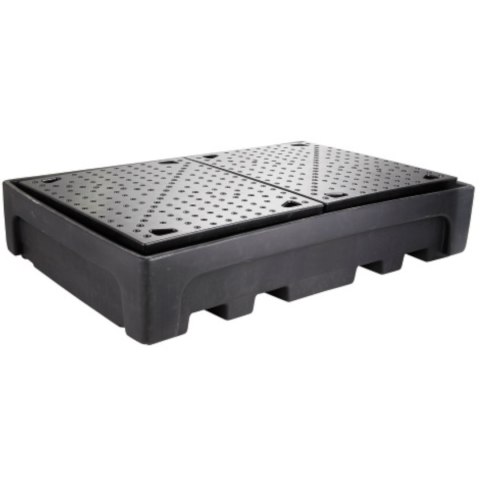 Wanna wychwytowa podstawa pod 2 zbiorniki IBC 1100L plastikowa PE CEMO 10952 GSG24