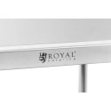 Wózek kelnerski cateringowy do serwowania 3 półki 82 x 50 cm do 60 kg Royal Catering