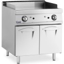 Grill płyta grillowa gładka z szafką na gaz propan / LPG / ziemny 12 kW Royal Catering