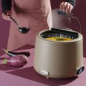 Kociołek termos do zupy elektryczny UNIQ śr. 365 x 325 mm 8 l 500 W - beżowy Hendi