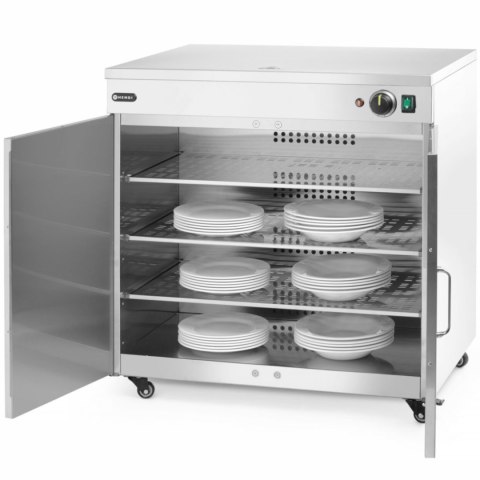 Podgrzewacz do talerzy podwójny na 108 szt. śr. 24 cm 800 W Hendi