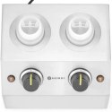 Podgrzewacz elektryczny do sosów butelek podwójny 2 strefy 2x 650 ml 200 W Hendi