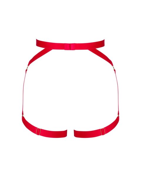 Uprząż Elianes Czerwony XL/XXL