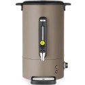 Warnik do wody grzanego wina z kranem tacką ociekową UNIQ 16 l 1650 W - taupe Hendi