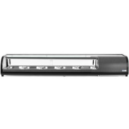 Witryna chłodnicza ekspozycyjna z oświetleniem LED 5 x GN 1/2 190 W ARKTIC