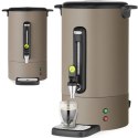 Zaparzacz do kawy z kranem ociekaczem UNIQ 14 l 1750 W - taupe Hendi