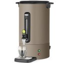 Zaparzacz do kawy z kranem ociekaczem UNIQ 14 l 1750 W - taupe Hendi