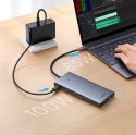 13w1 HUB adapter PortalJoy Series USB-C HDMI DP VGA USB-A PD RJ45 SD TF AUX - szary BASEUS