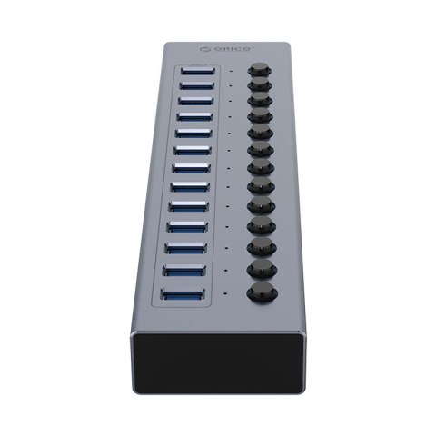 Hub BT2U3-13AB z włącznikami 13x USB-A - szary ORICO