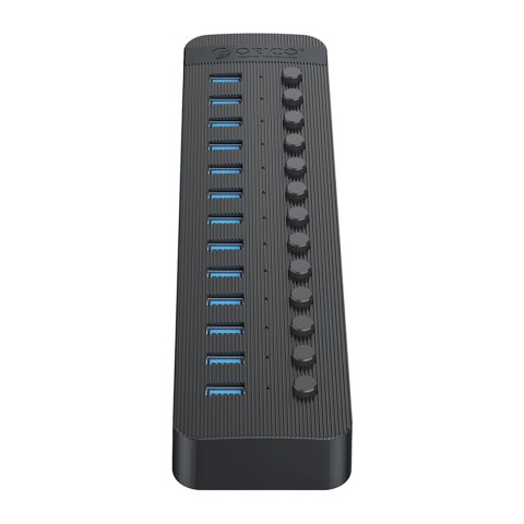Hub CT2U3-13AB z włącznikami 13x USB-A - czarny ORICO