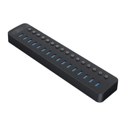 Hub CT2U3-16AB z włącznikami 16x USB-A - czarny ORICO