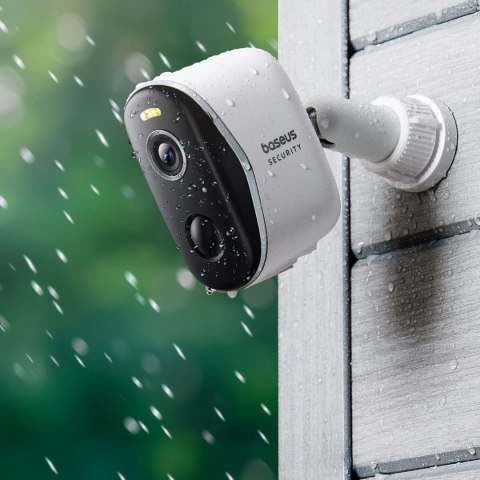 Kamera zewnętrzna Security N1 do monitoringu 2K - biała BASEUS