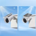 Kamera zewnętrzna solarna Security S1 do monitoringu 2K 8x 8 GB 400 lm - biała BASEUS