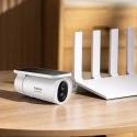Kamera zewnętrzna solarna Security S1 do monitoringu 2K 8x 8 GB 400 lm - biała BASEUS