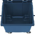 Kontener pojemnik na odpady śmieci komunalne PZH EN 840-2 DIN 1100L - niebieski GSG24