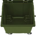 Kontener pojemnik na odpady śmieci komunalne PZH EN 840-2 DIN 1100L - zielony GSG24