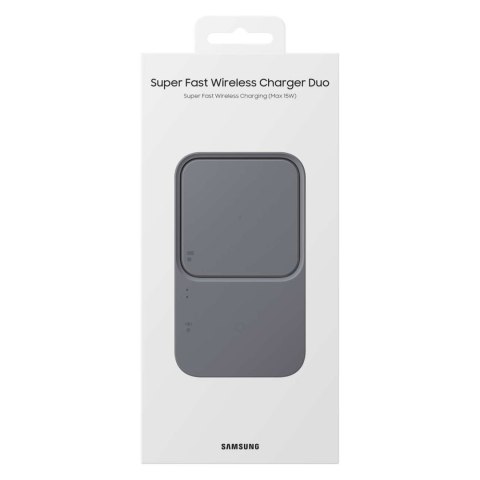Ładowarka Samsung indukcyjna 15W - czarna + ładowarka sieciowa + kabel SAMSUNG