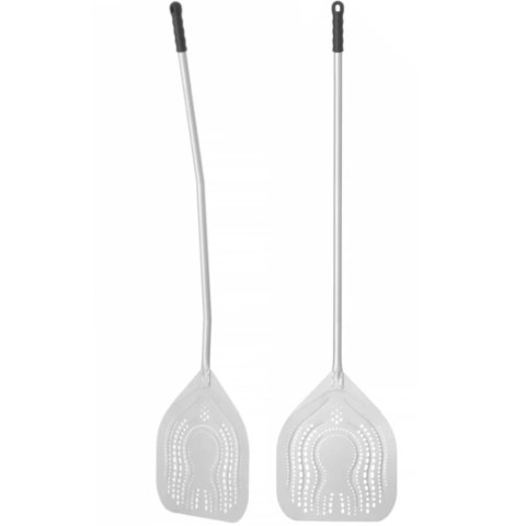 Łopata do pizzy Arena kwadratowa perforowana z wygiętym uchwytem 350 x 1500 mm LILLY CODROIPO