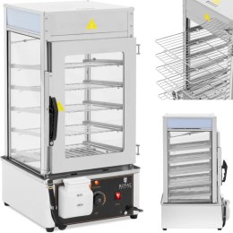 Parowar parowiec do pierogów 5 rusztów 30-110C 37 l 1250 W Royal Catering