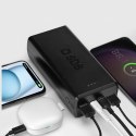 Powerbank 30000 mAh USB-C USB-A - czarny SBS