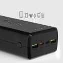 Powerbank 30000 mAh USB-C USB-A - czarny SBS