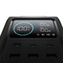 Powerbank turystyczny 75000mAh 100W USB-C USB-A lampka sygnał SOS - zielony JOYROOM