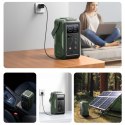 Powerbank turystyczny 75000mAh 100W USB-C USB-A lampka sygnał SOS - zielony JOYROOM