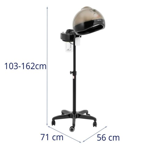 Sauna fryzjerska nawilżacz do pielęgnacji włosów stojący 0.75 l 750 W Physa