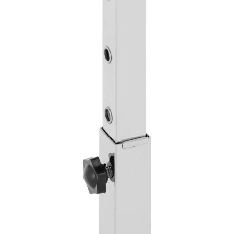 Stolik wózek instrumentalny asystor zabiegowy regulowany STAL 60 x 40 cm Steinberg Systems