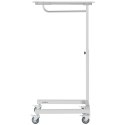 Stolik wózek instrumentalny asystor zabiegowy regulowany STAL 60 x 40 cm Steinberg Systems