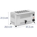 Toster opiekacz kanapkowy do chleba na 6 grzanek 2500 W Royal Catering