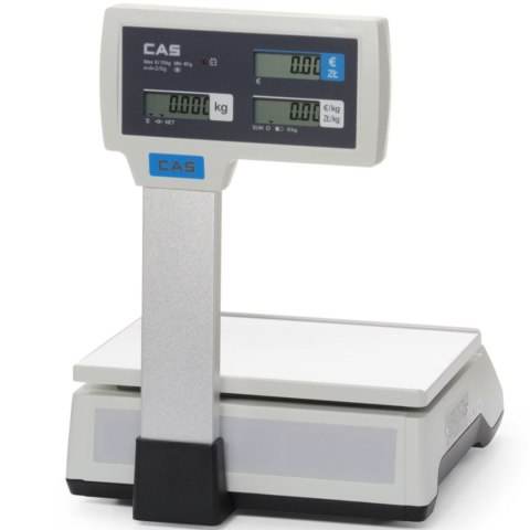 Waga kalkulacyjna handlowa z legalizacją wysięgnikiem do 15 kg 290x209 mm CAS