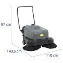 Zamiatarka akumulatorowa 2 szczotki 46 cm 4000 m2/h Ulsonix