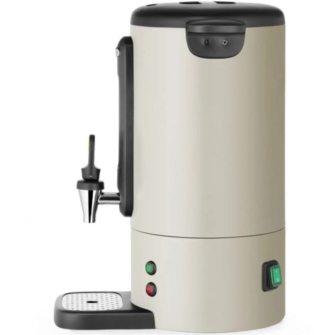 Zaparzacz do kawy z kranem ociekaczem UNIQ 7 l 1050 W - jasnoszary Hendi