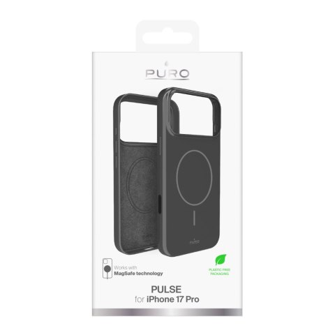 Etui ochronne na iPhone 17 Pro poliwęglanowe Pulse - szare PURO