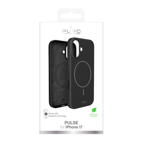 Etui ochronne na iPhone 17 poliwęglanowe Pulse - czarne PURO