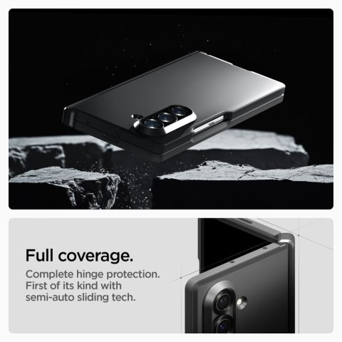 Etui pokrowiec na Samsung Galaxy Z Fold 7 Tough Armor Pro Mag MagSafe - czarne SPIGEN