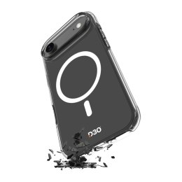 Etui pokrowiec na iPhone 17 Air TPU PC Impact Clear D3O MagSafe - przezroczyste PURO