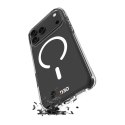 Etui pokrowiec na iPhone 17 Pro Max TPU PC Impact Clear D3O MagSafe - przezroczyste PURO