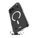 Etui pokrowiec na iPhone 17 Pro TPU PC Impact Clear D3O MagSafe - przezroczyste PURO