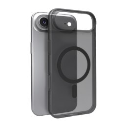 Etui silikonowe na iPhone 17 Air Daylight Magsafe - półprzezroczyste czarne PURO