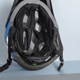 Kask rowerowy dziecięcy z odpinaną szczęką rozmiar S 48-54cm - niebieski ROCKBROS