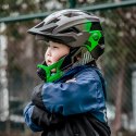 Kask rowerowy dziecięcy z odpinaną szczęką rozmiar S 48-54cm - zielony ROCKBROS